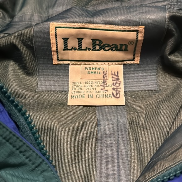 Vintage Llbean Goretex pullover raincoat - Picture 4 of 8